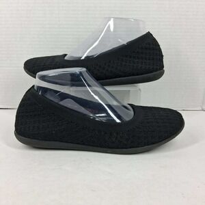 Skechers Cleo 2.0 Love Spell Black Knit Ballet Flats 158202 BBK Womens 8.5